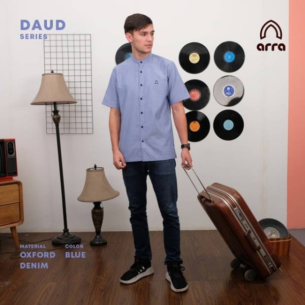 Arra - Baju Koko Daud Koko Daily Biru