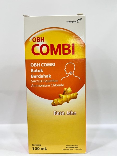 OBH COMBI BATUK BERDAHAK JAHE SYR 100ML(GEPENG)