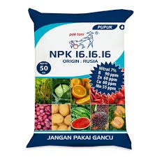 PUPUK MUTIARA NPK 16 16 16 PAK TANI 20 KG