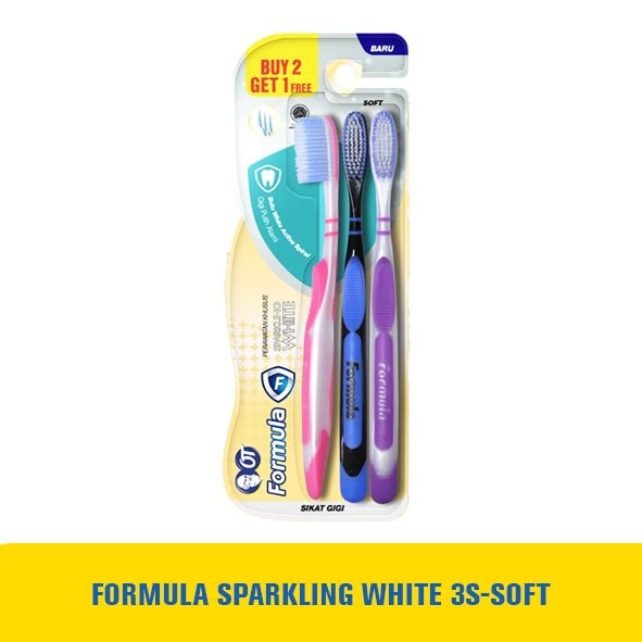 Sikat Gigi Formula Sparking White 3