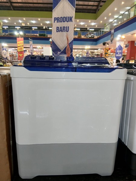 Mesin Cuci Sharp 2 Tabung EST 1290WA-BL