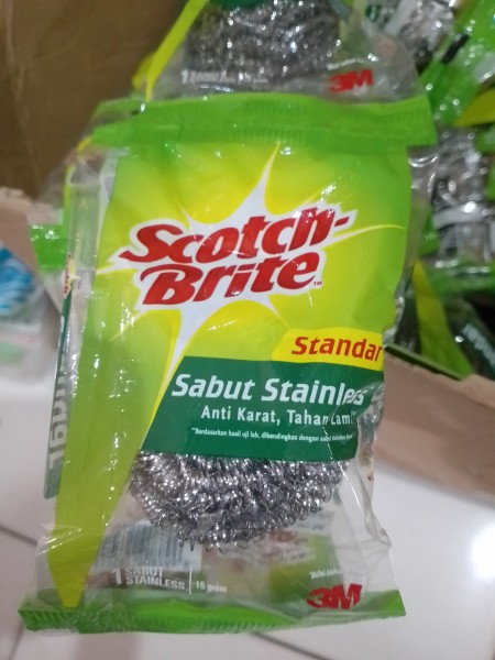 Sabut kawat scotch brite