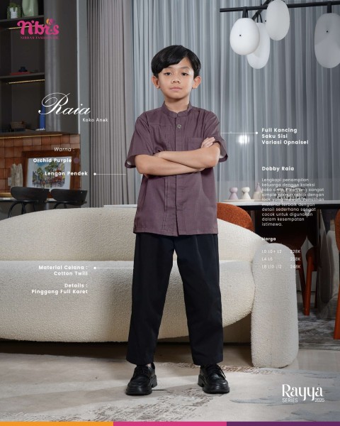 Raia Koko Anak Orchid Purple