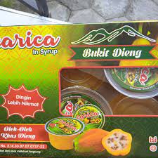 carica merk bukit dieng