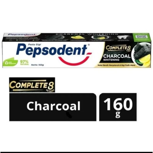 Pepsodent Complete 8 Charcoal