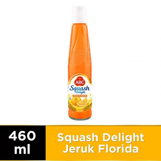SIRUP ABC SQUASH ORANGE 460ml