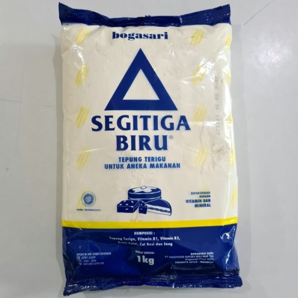 Tepung segitiga biru
