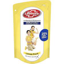 LIFEBUOY BODY WASH LEMON FRESH REFILL 400ml