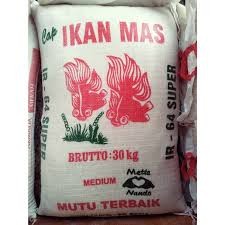 Beras jawa cap ikan mas