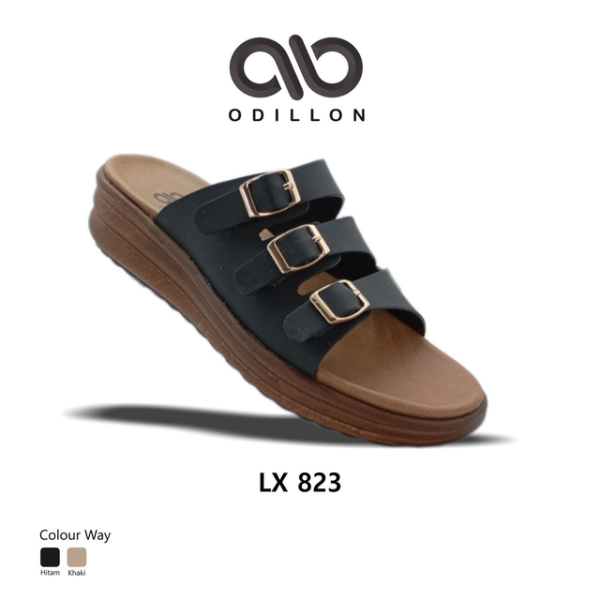 Sandal Wanita Slip on Odillon LX823