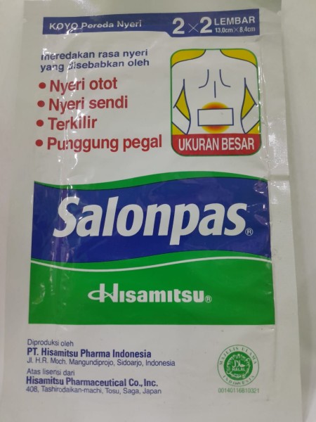 SALONPAS KOYO HIJAU LARGE 4S SACH 10S