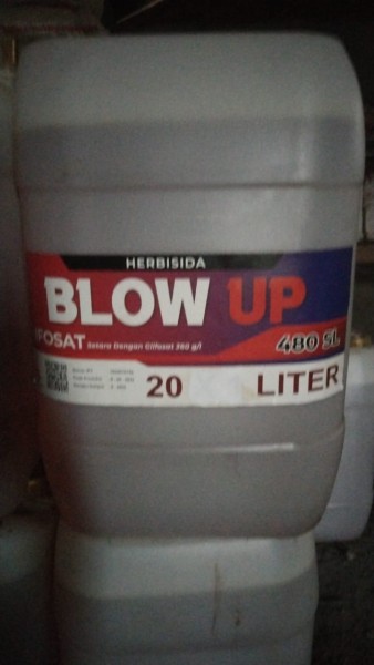 Herbisida Blow Up kemasan jligen