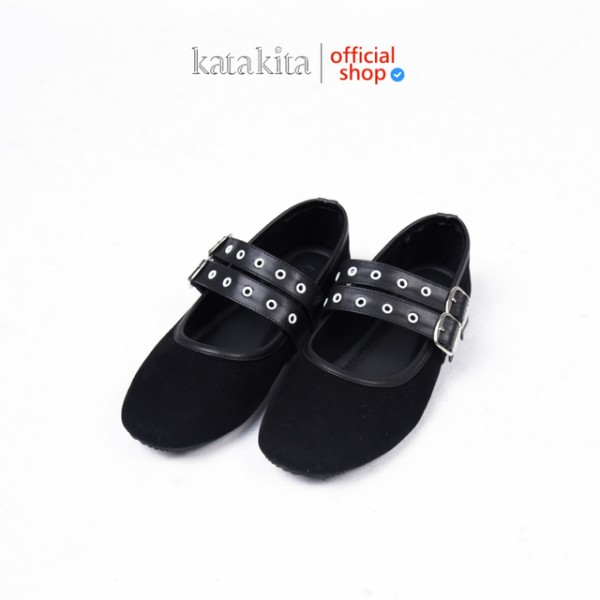 Katakita Sepatu Flat Chiara Black