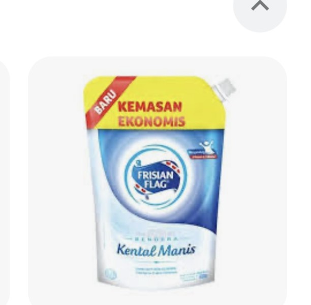 Susu frisian flag putih/coklat