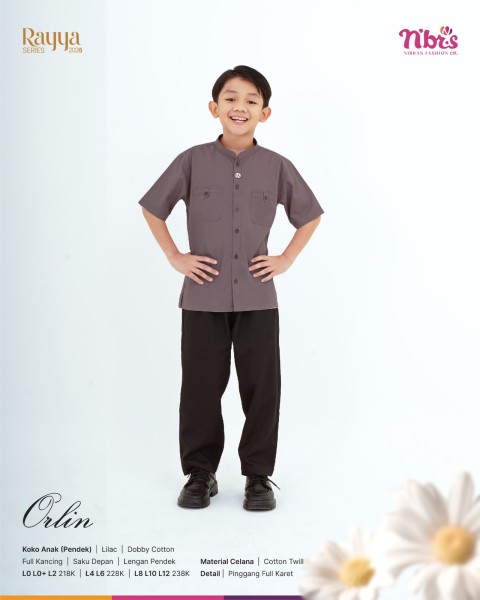 Orlin Koko Pendek Lilac