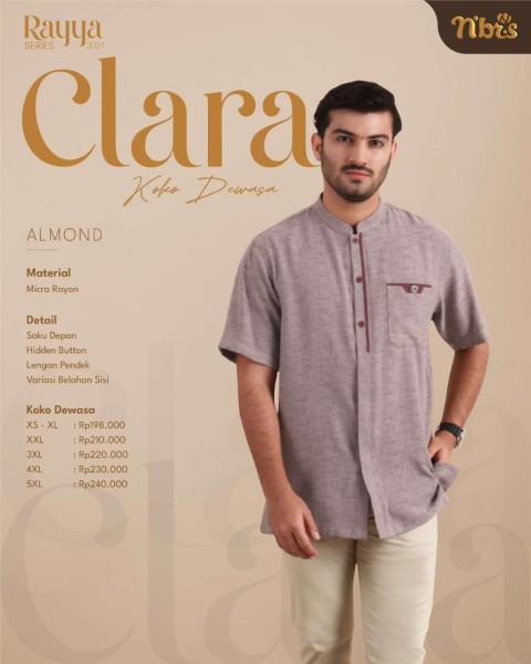 CLARA KOKO DEWASA ALMOND