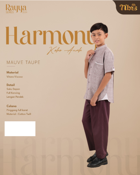 HARMONY KOKO ANAK MAUVE TAUPE L6