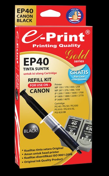 TINTA SUNTIK CARTRIDGE BK