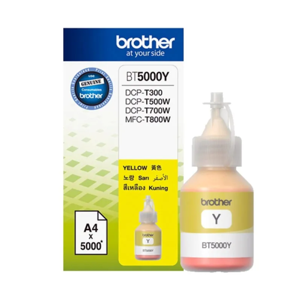 TINTA BROTHER BT 5000 YELLOW
