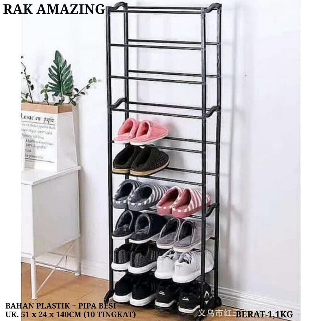 Rak sepatu,rak jilbab