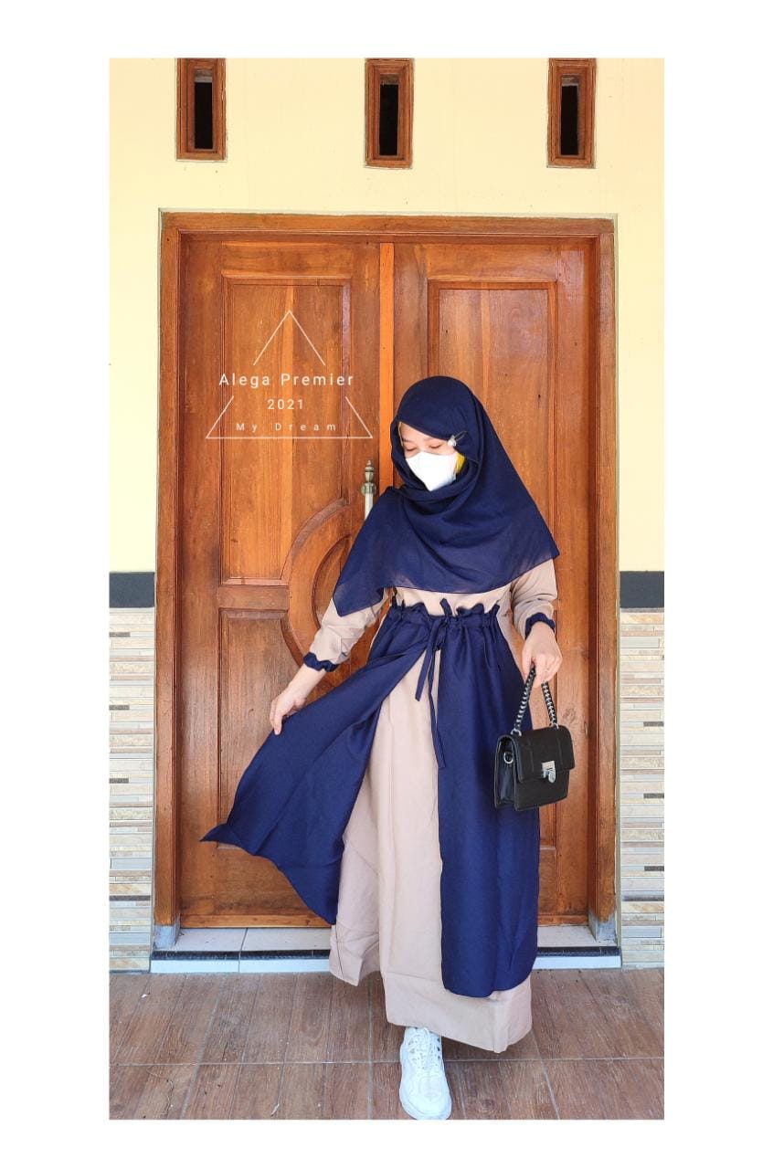 Alega gamis series 1 two color