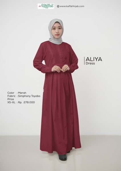 ALIYA DRESS merah