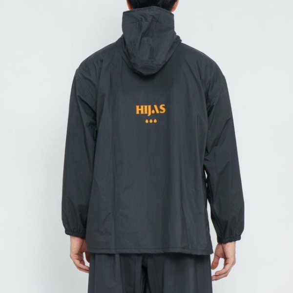 South Legend - South Legend - HIjasku Jas Hujan Setelan Pvc Tebal Pria Wanita Setelan Jumbo ALLSIZE HItam