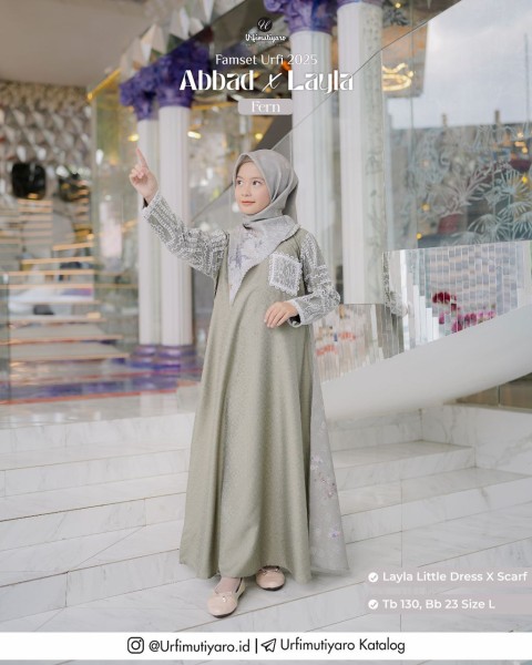 SCARF LAYLA FERN SIZE 105CM