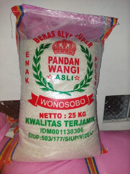 BERAS PANDAN WANGI WONOSOBO