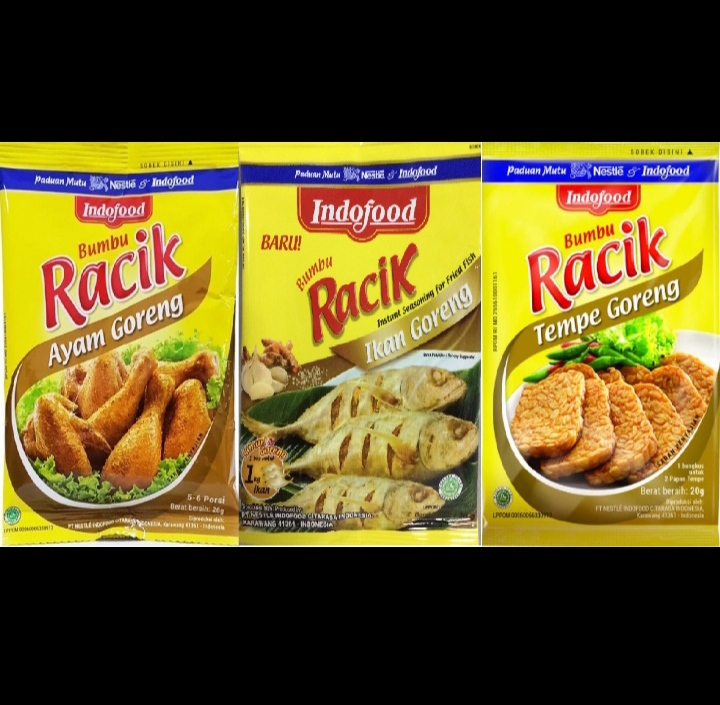 RACIK AYAM IKAN TEMPE isi 2 sachet