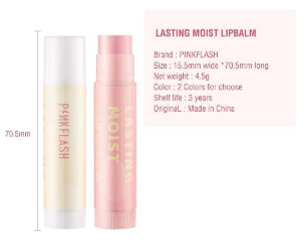 Pink Flash Lasting Moist Lip Balm PF-L03-04