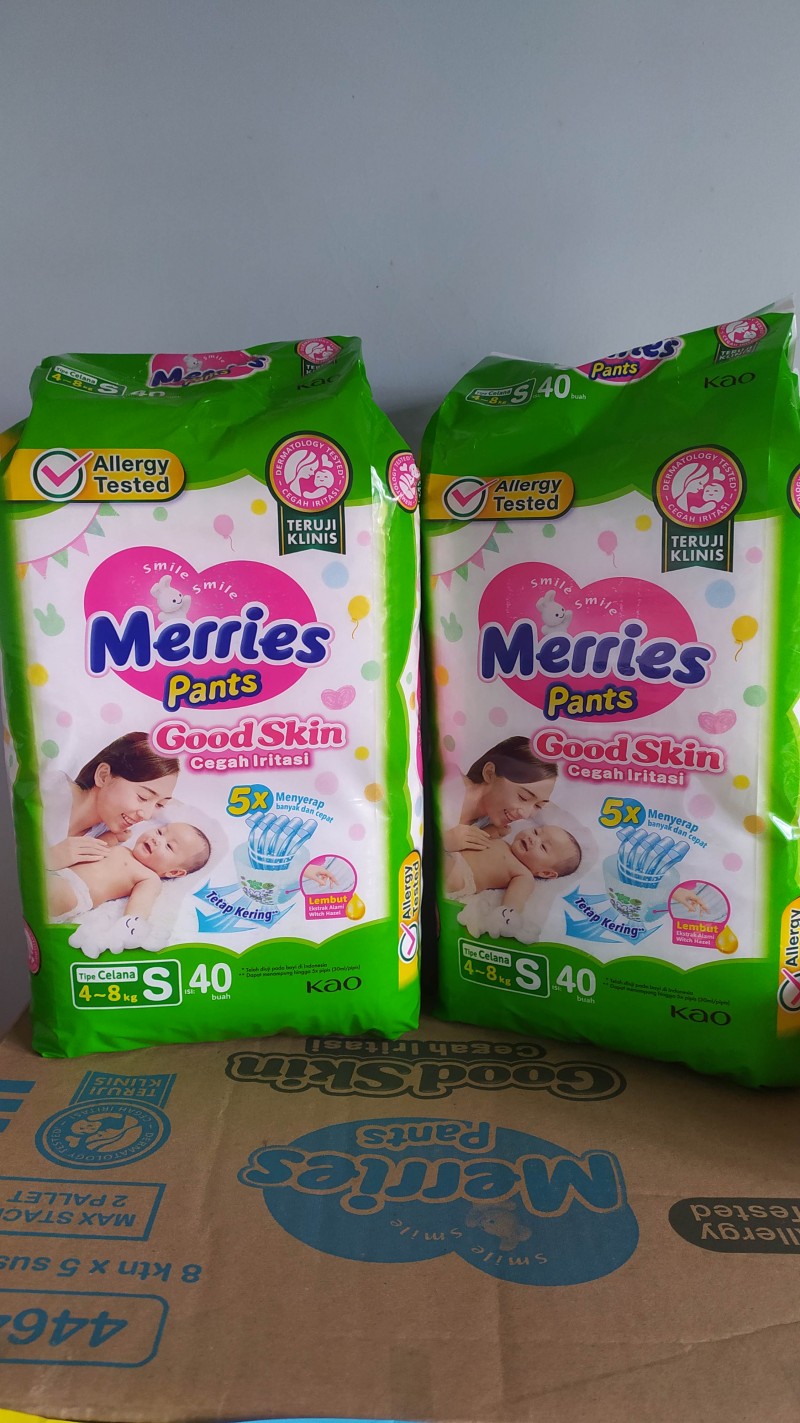 MERRIES S40/PAMPERSH MURAH/POPOK BAYI