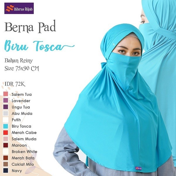 BERNA PAD BIRU TOSCA