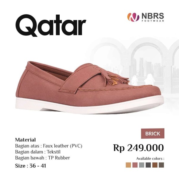 QATAR SEPATU WANITA BRICK