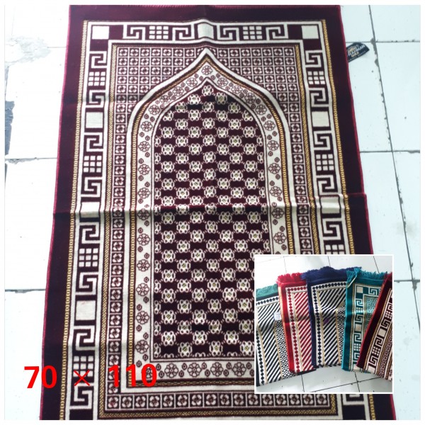 Sajadah Bludru impor Lebar