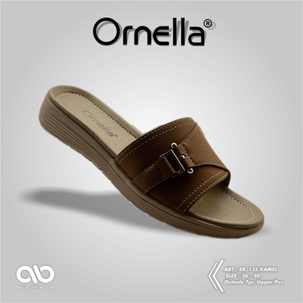 Sandal Wanita Slip on Casual Odillon 135