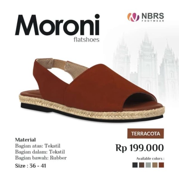 MORONI FLATSHOES WANITA TERRACOTA