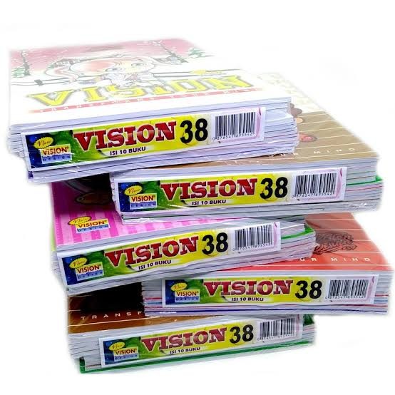 Buku tulis vision 38