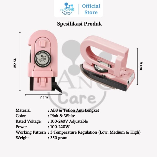 Setrika portable