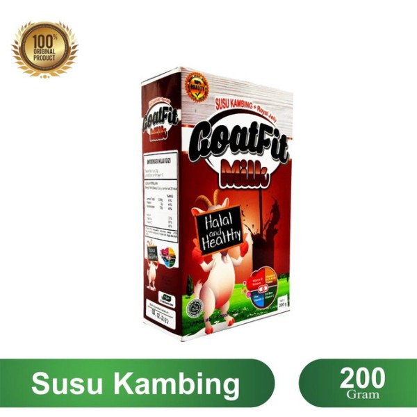 Goatfit Susu Kambing Etawa Coklat