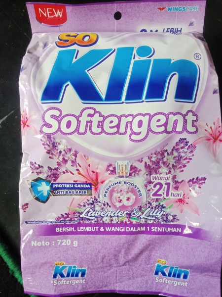 Soklin softergent