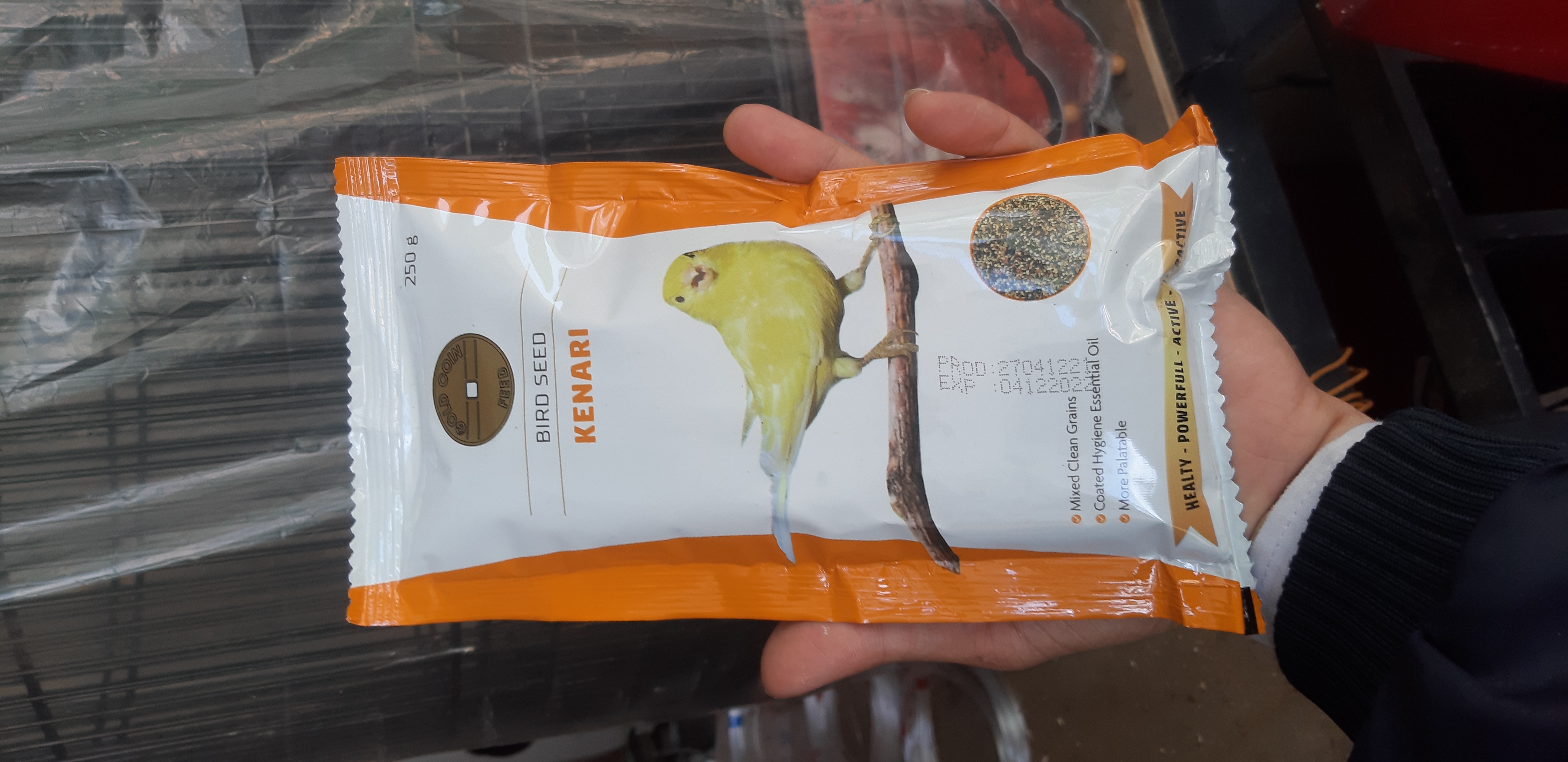 Makanan buring Kenari