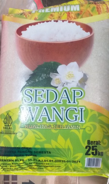 beras sedap wangi 25 kg