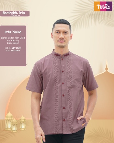 Koko Sarimbit Irish Maroon