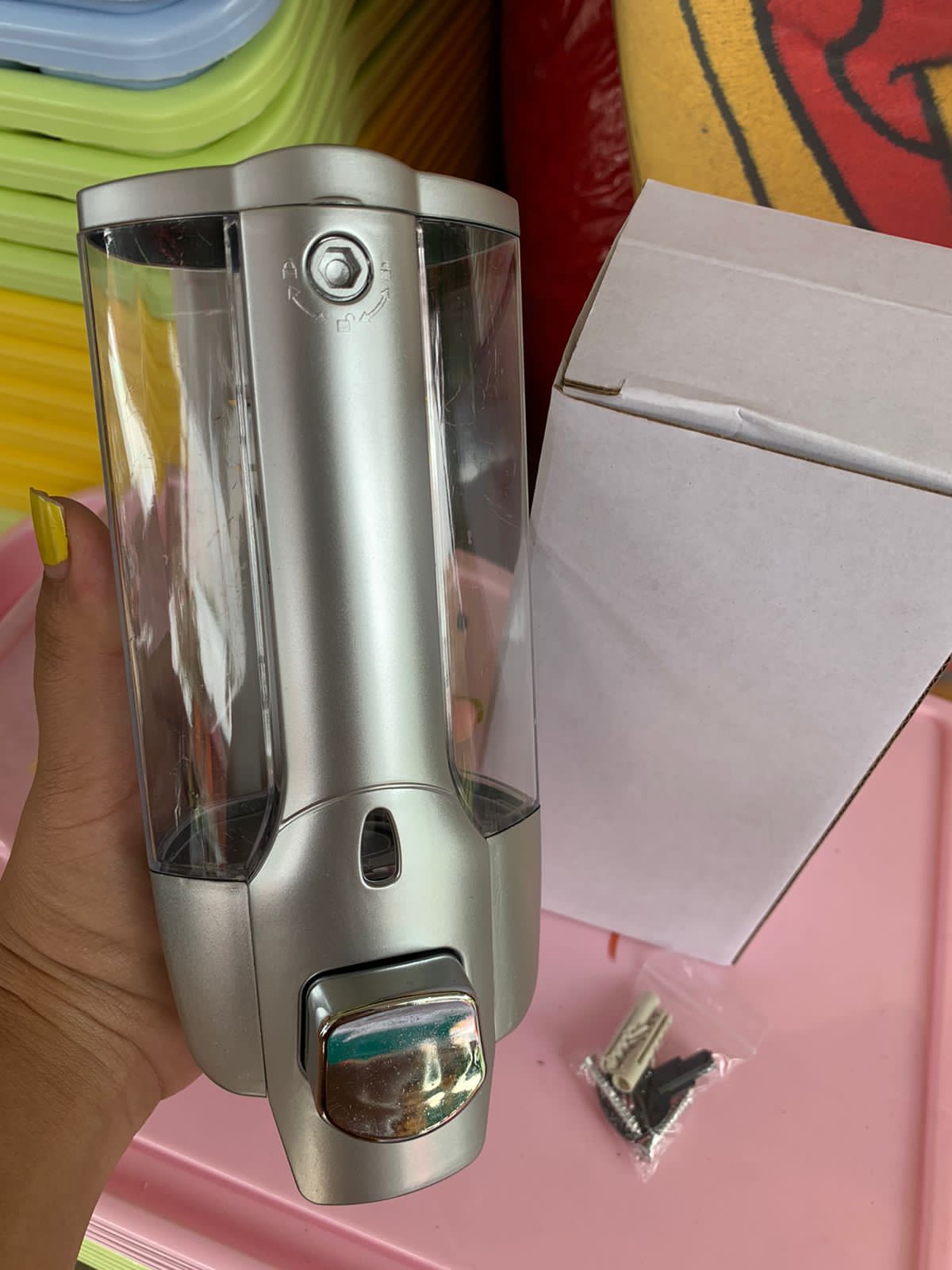 Dispenser sabun single crome