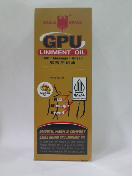 GPU MINYAK URUT JAHE 60ML