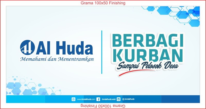 Banner idul adha 100 x 50