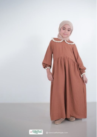 GAMIS HAFSHAH KIDS BROWN