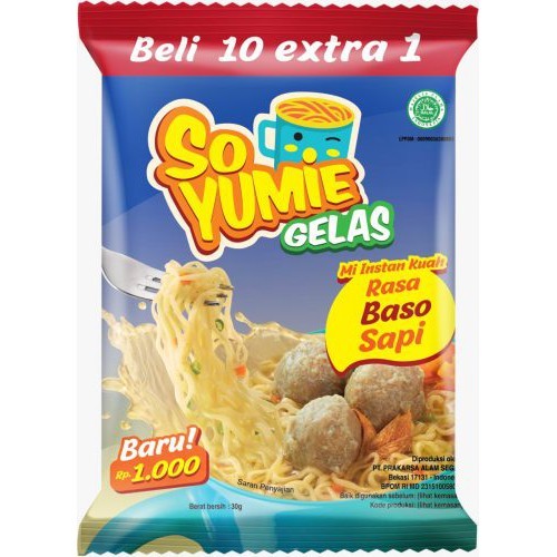 SOYUMIE GELAS RASA BASO SAPI 30GR