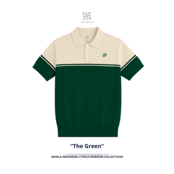Nawla Polo shirt Horizon Green